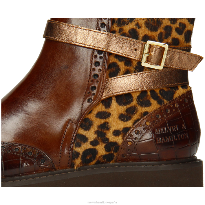 selina 25 mujer Melvin & Hamilton marrón JRT4894 botines