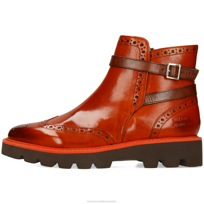 selina 25 mujer Melvin & Hamilton naranja JRT4971 botines