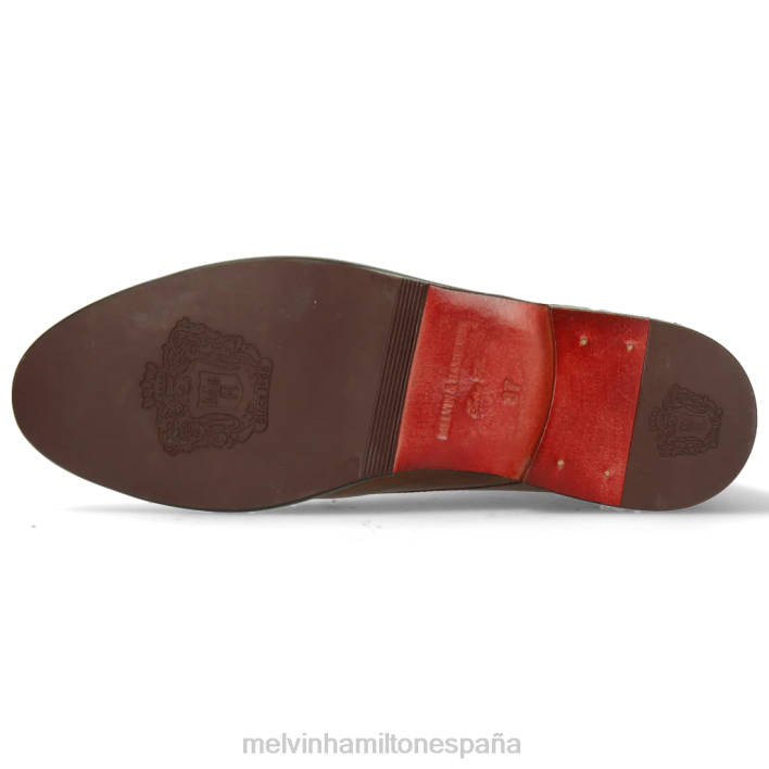 selina 28 mujer Melvin & Hamilton marrón claro JRT4976 botines