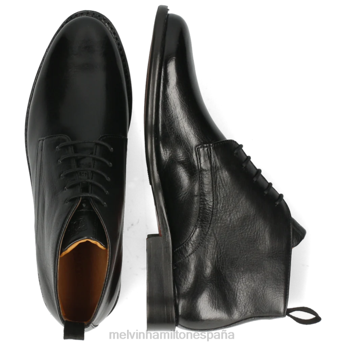 selina 28 mujer Melvin & Hamilton negro JRT4930 botines
