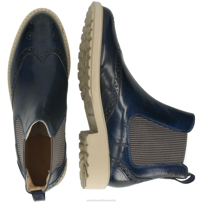 selina 29 mujer Melvin & Hamilton azul JRT4845 botines