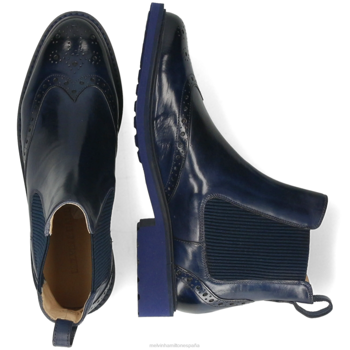 selina 29 mujer Melvin & Hamilton azul JRT4846 botines
