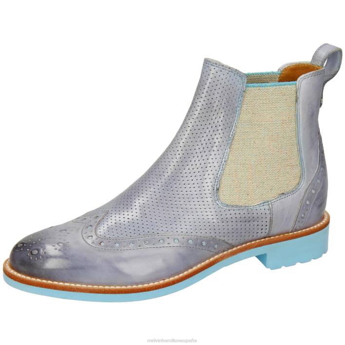 selina 29 mujer Melvin & Hamilton berenjena morada JRT4836 botines