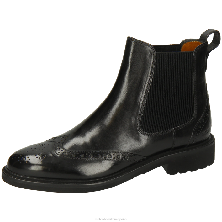 selina 29 mujer Melvin & Hamilton negro JRT4789 botines