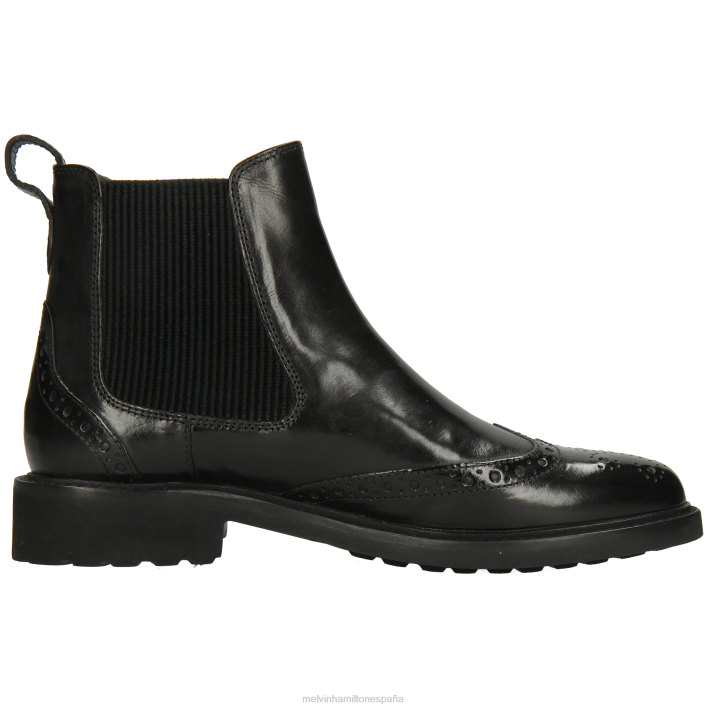 selina 29 mujer Melvin & Hamilton negro JRT4789 botines