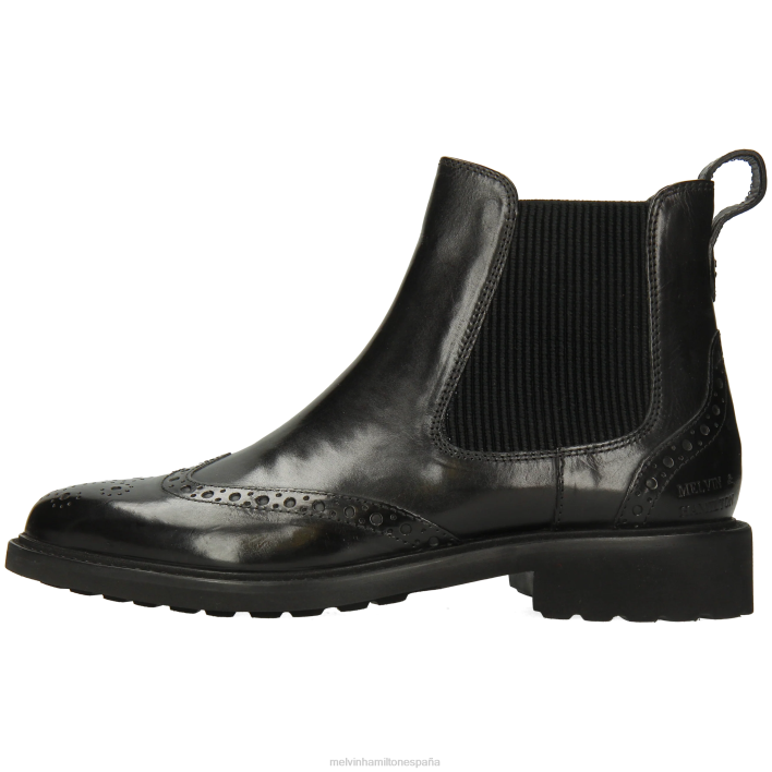 selina 29 mujer Melvin & Hamilton negro JRT4789 botines