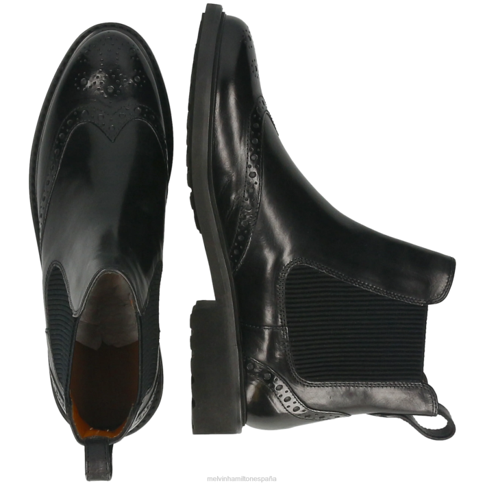 selina 29 mujer Melvin & Hamilton negro JRT4789 botines
