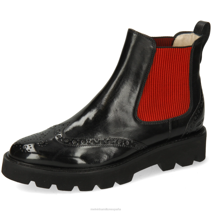 selina 29 mujer Melvin & Hamilton negro JRT4906 botines