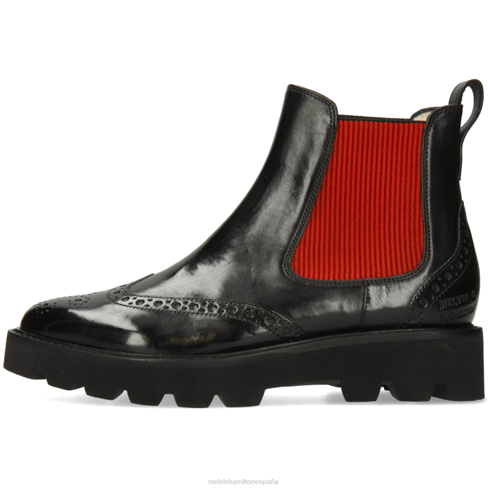 selina 29 mujer Melvin & Hamilton negro JRT4906 botines