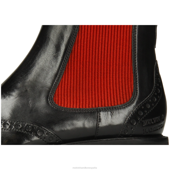 selina 29 mujer Melvin & Hamilton negro JRT4906 botines