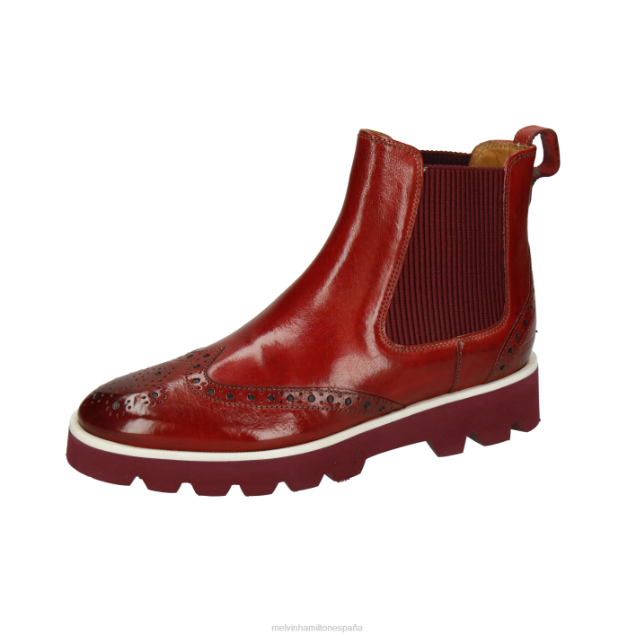 selina 29 mujer Melvin & Hamilton rojo JRT4858 botines