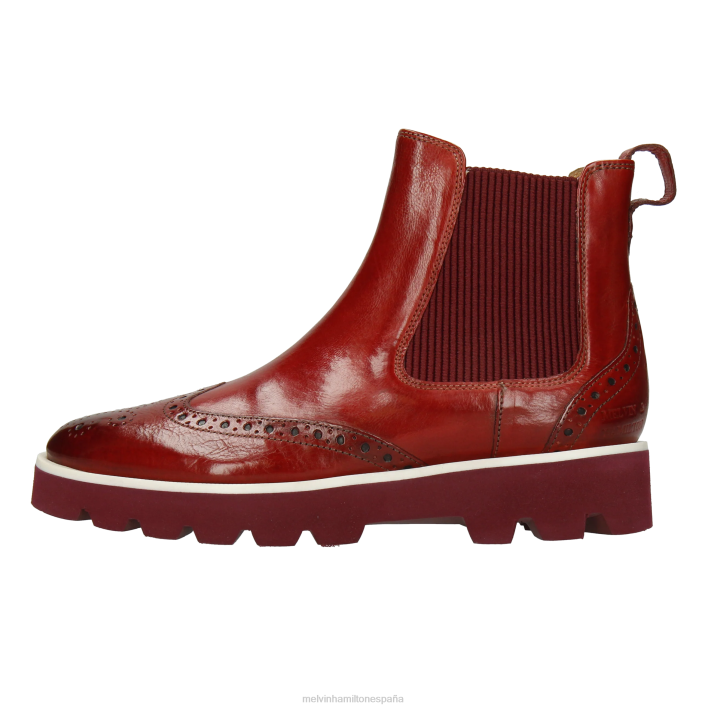 selina 29 mujer Melvin & Hamilton rojo JRT4858 botines