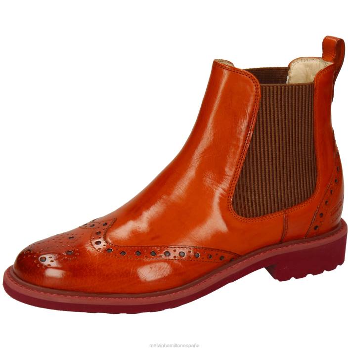 selina 29 mujer Melvin & Hamilton rojo JRT4980 botines