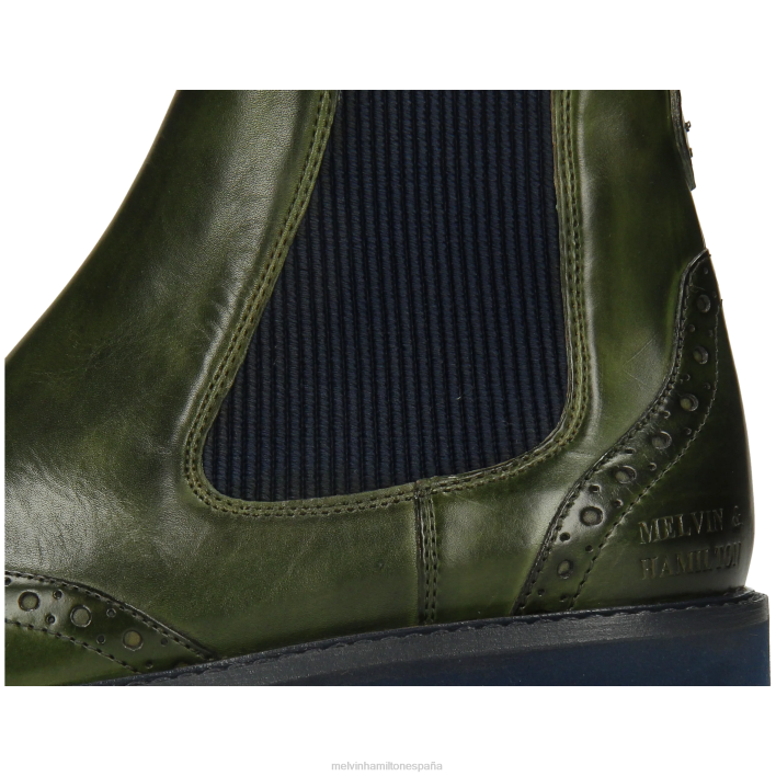 selina 29 mujer Melvin & Hamilton verde JRT4794 botines