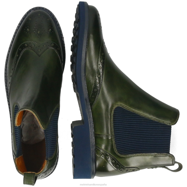 selina 29 mujer Melvin & Hamilton verde JRT4794 botines
