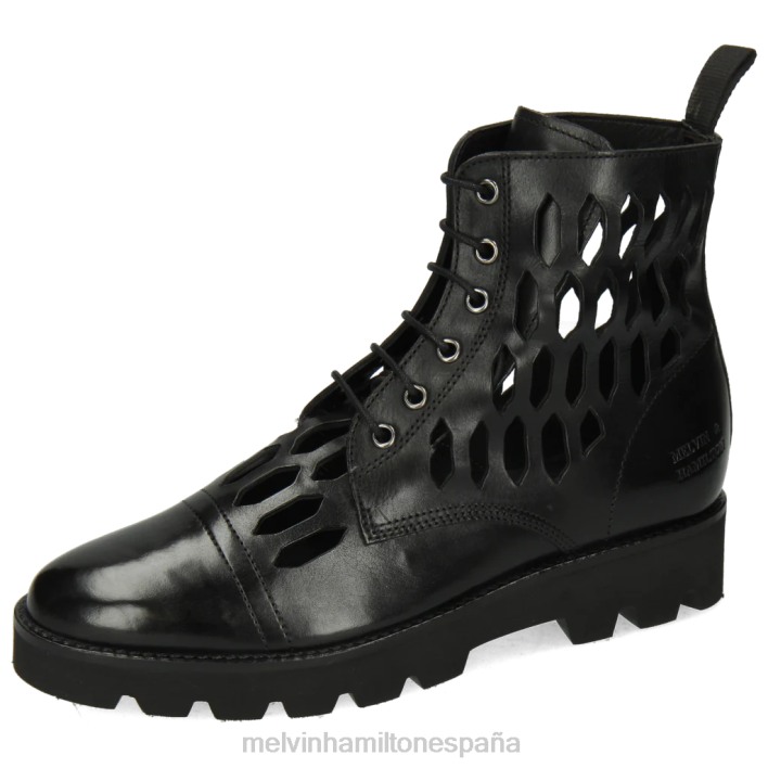 selina 51 mujer Melvin & Hamilton negro JRT41128 botines