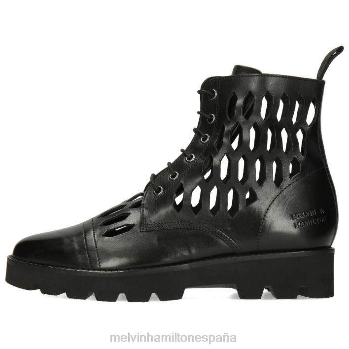 selina 51 mujer Melvin & Hamilton negro JRT41128 botines
