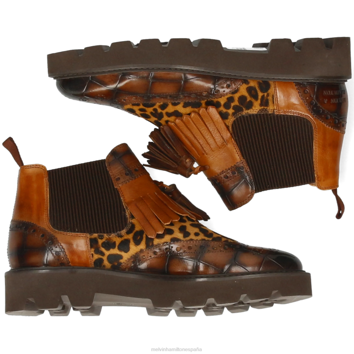 selina 5 mujer Melvin & Hamilton marrón JRT4869 botines