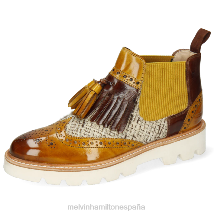 selina 5 mujer Melvin & Hamilton marrón claro JRT41047 botines