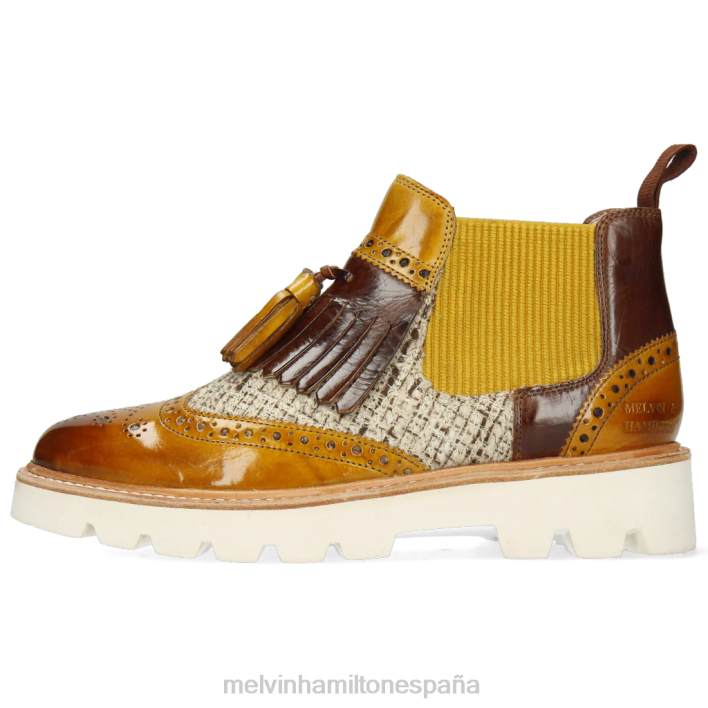 selina 5 mujer Melvin & Hamilton marrón claro JRT41047 botines