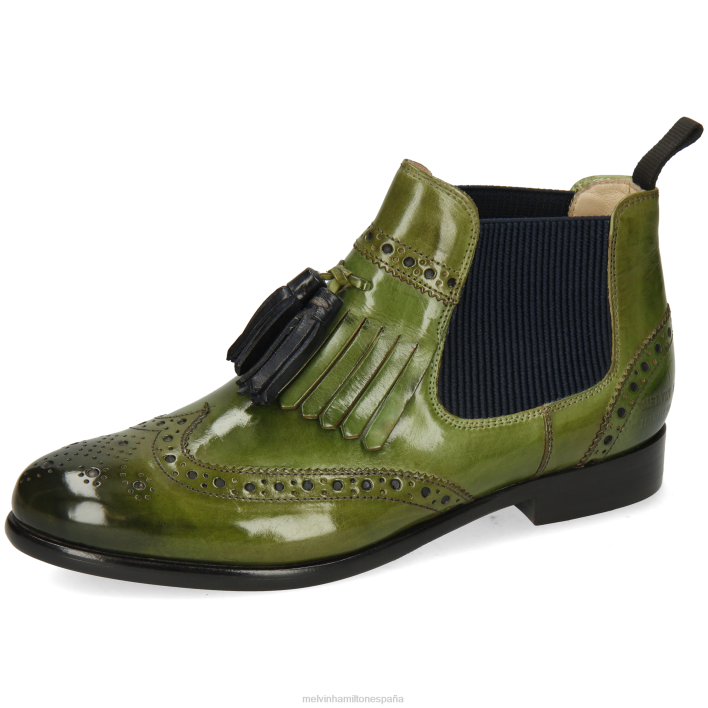 selina 5 mujer Melvin & Hamilton verde JRT4981 botines