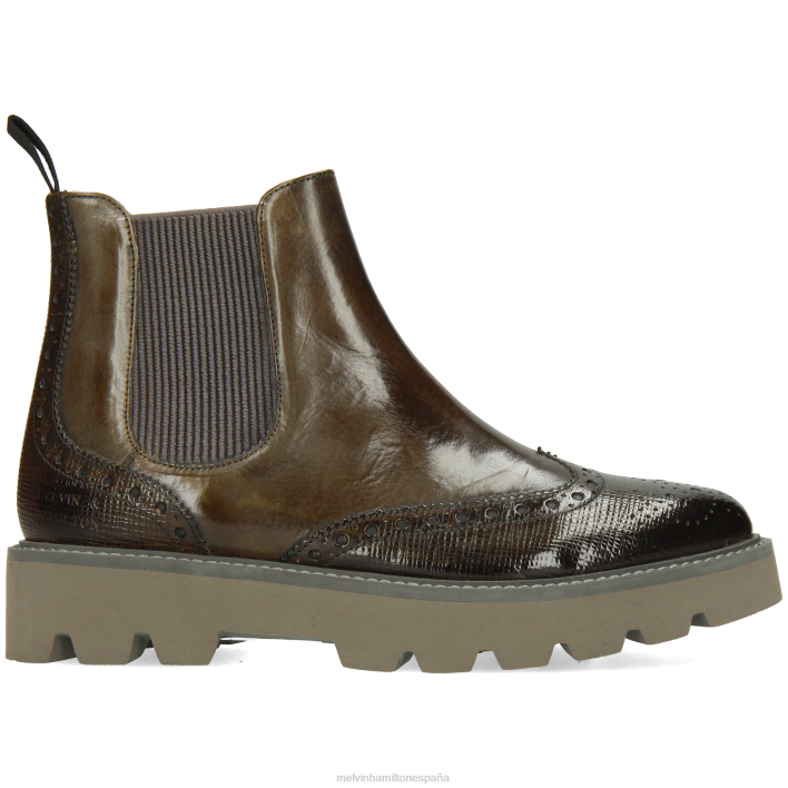 selina 65 mujer Melvin & Hamilton caqui JRT4973 botines