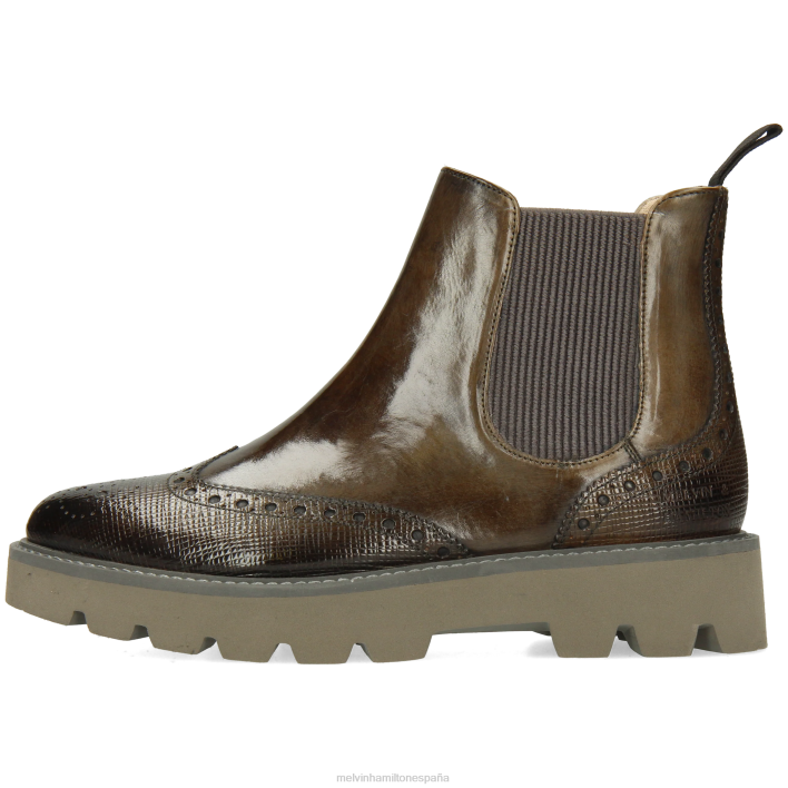 selina 65 mujer Melvin & Hamilton caqui JRT4973 botines