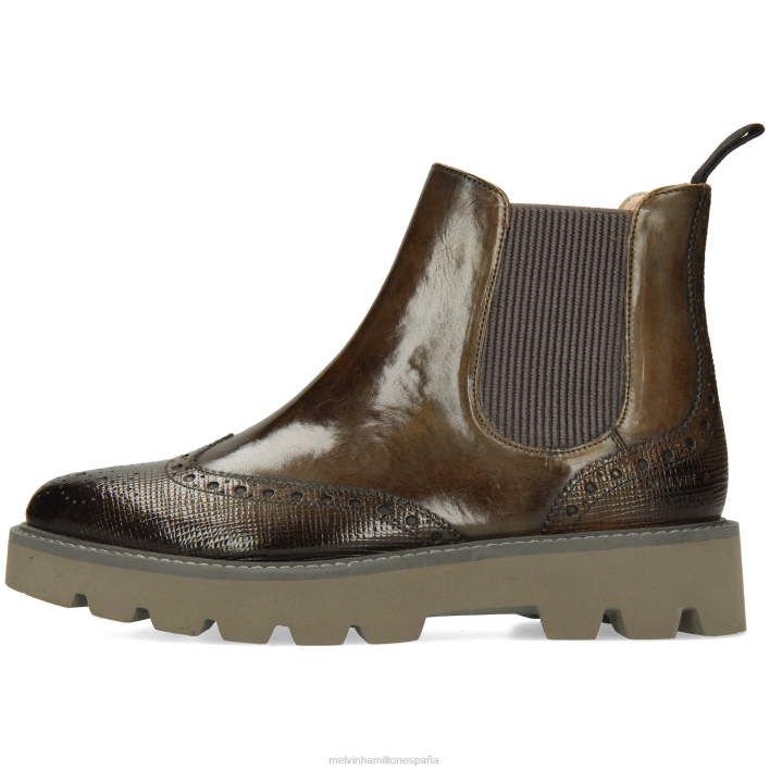 selina 65 mujer Melvin & Hamilton caqui JRT4973 botines