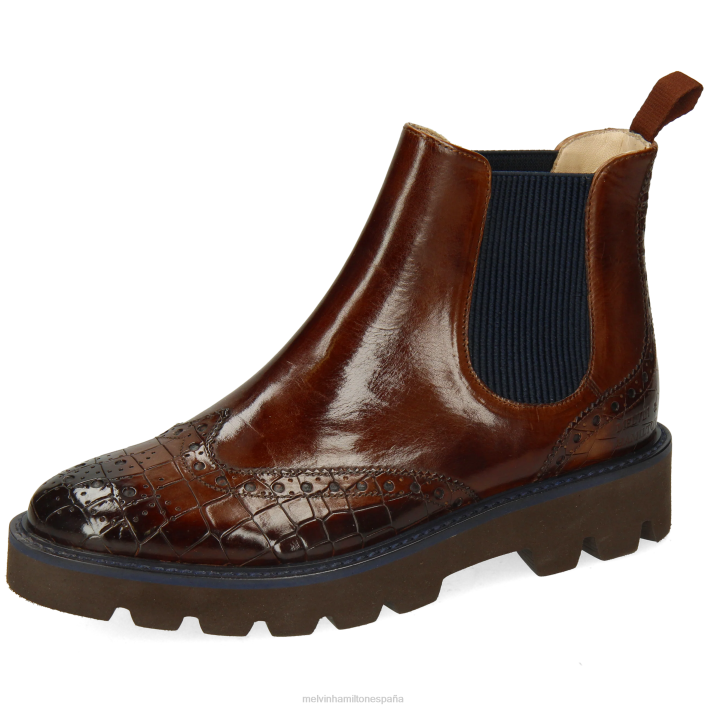 selina 65 mujer Melvin & Hamilton marrón JRT4984 botines