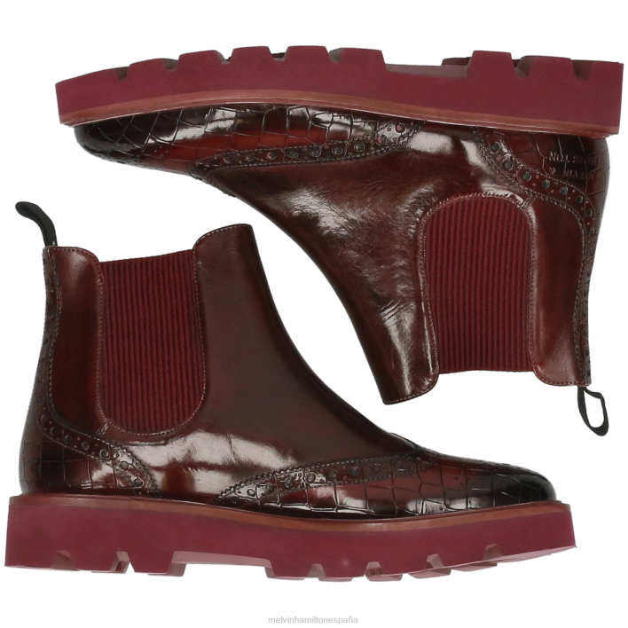 selina 65 mujer Melvin & Hamilton púrpura JRT4966 botines