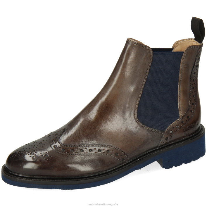 selina 6 mujer Melvin & Hamilton gris JRT41113 botines