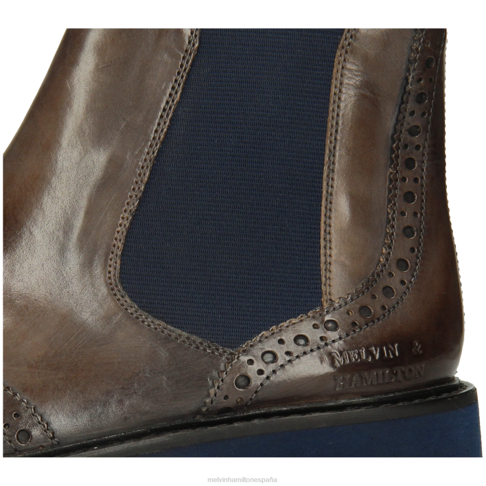 selina 6 mujer Melvin & Hamilton gris JRT41113 botines