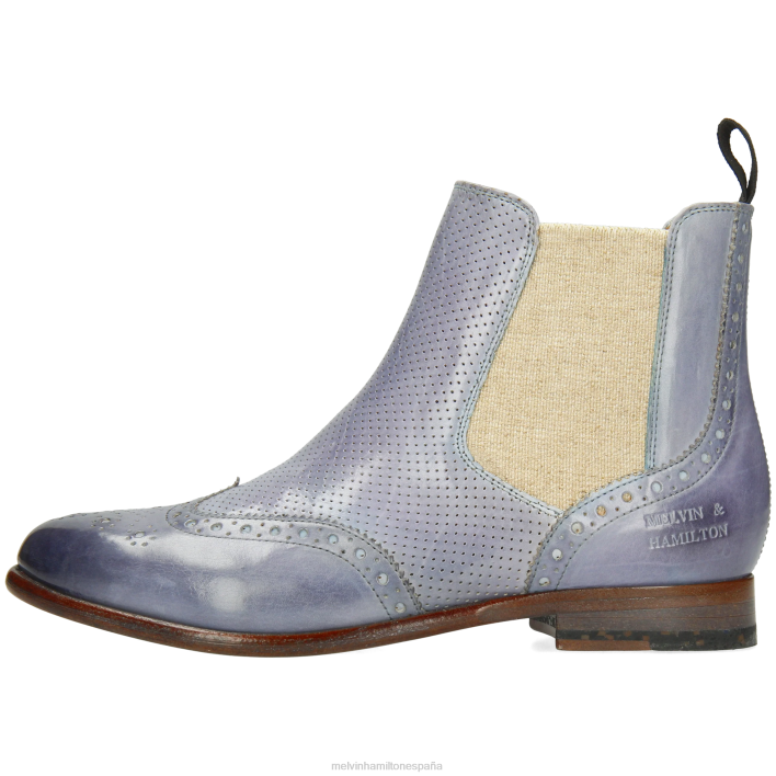 selina 6 mujer Melvin & Hamilton gris JRT4857 botines