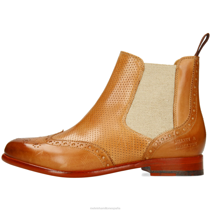 selina 6 mujer Melvin & Hamilton marrón claro JRT4864 botines
