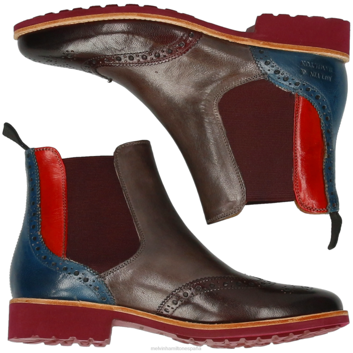 selina 6 mujer Melvin & Hamilton multi JRT4861 botines