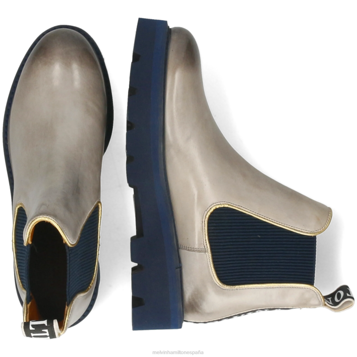 sibill 6 mujer Melvin & Hamilton gris JRT4827 botines