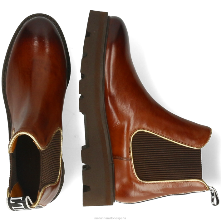 sibill 6 mujer Melvin & Hamilton marrón JRT4830 botines