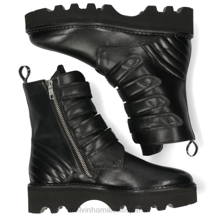sibill 7 mujer Melvin & Hamilton negro JRT41022 botines