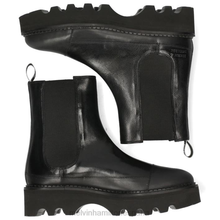 sibill 8 mujer Melvin & Hamilton negro JRT41106 botines