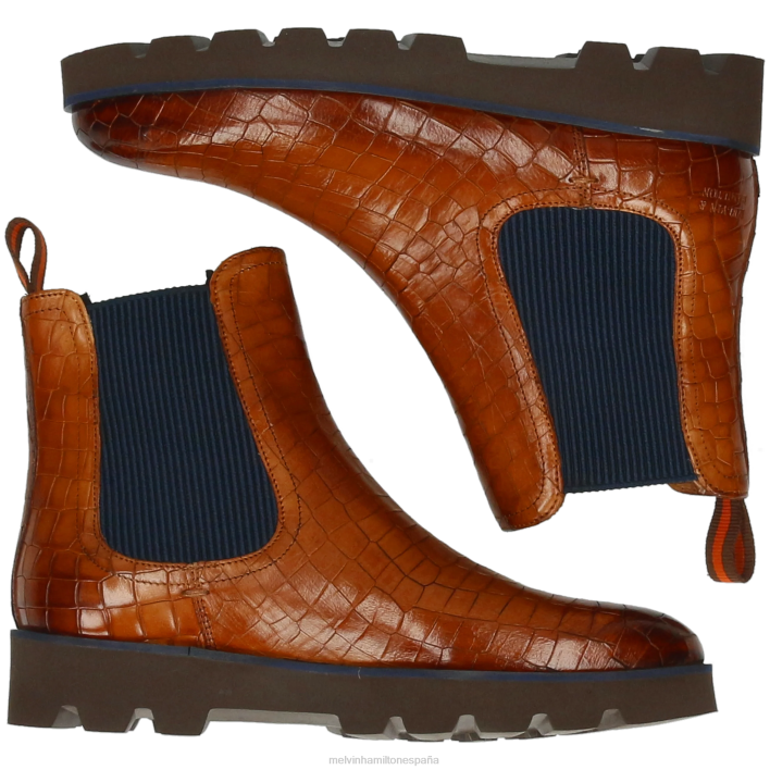 susana 100 mujer Melvin & Hamilton marrón JRT4905 botines