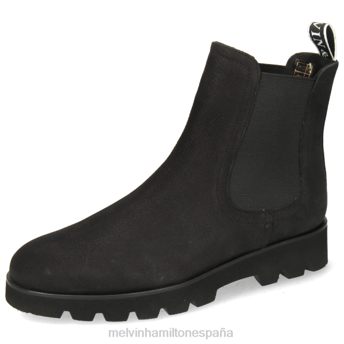 susana 100 mujer Melvin & Hamilton negro JRT41068 botines