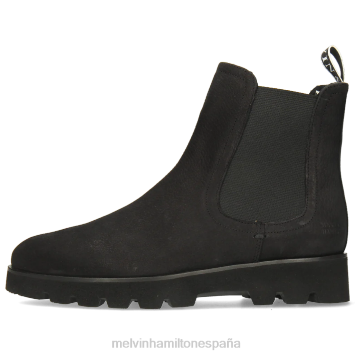 susana 100 mujer Melvin & Hamilton negro JRT41068 botines