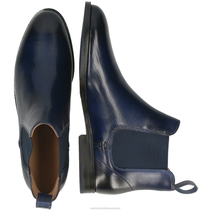 susana 10 mujer Melvin & Hamilton azul JRT4782 botines