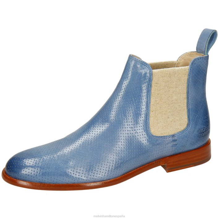 susana 10 mujer Melvin & Hamilton azul JRT4855 botines