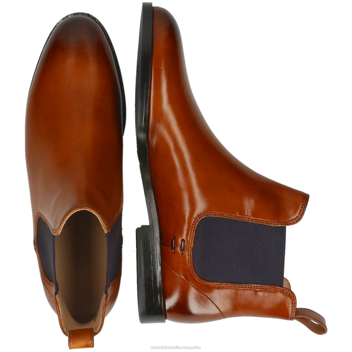 susana 10 mujer Melvin & Hamilton marrón JRT4813 botines