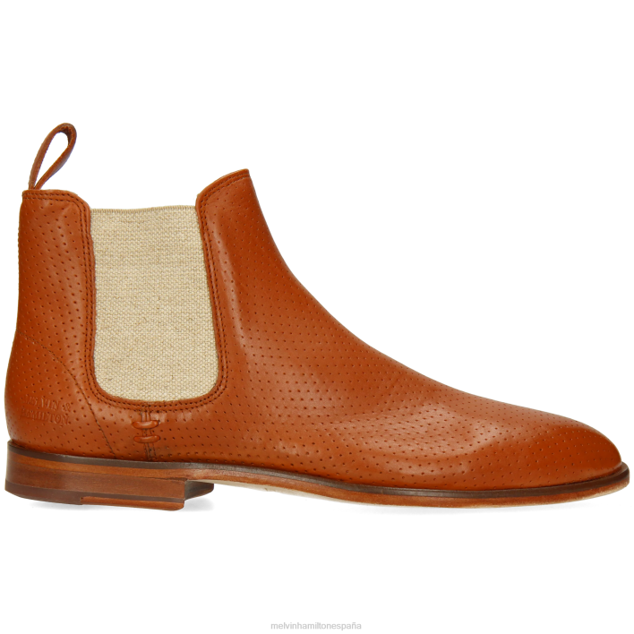 susana 10 mujer Melvin & Hamilton naranja JRT41024 botines