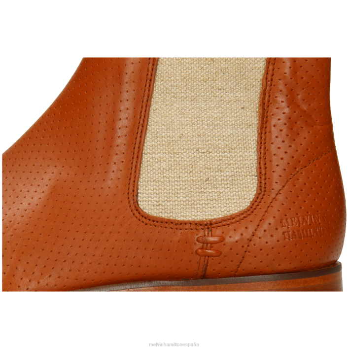 susana 10 mujer Melvin & Hamilton naranja JRT41024 botines