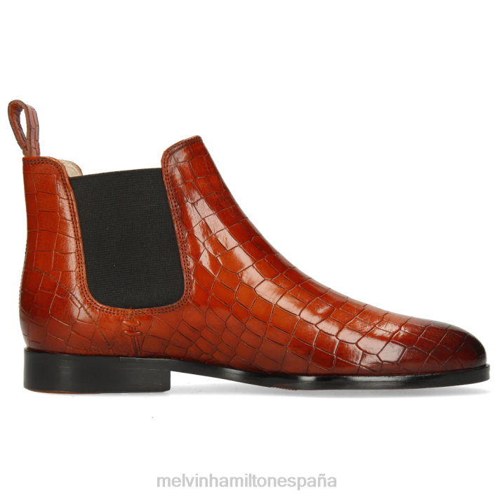 susana 10 mujer Melvin & Hamilton naranja JRT41085 botines