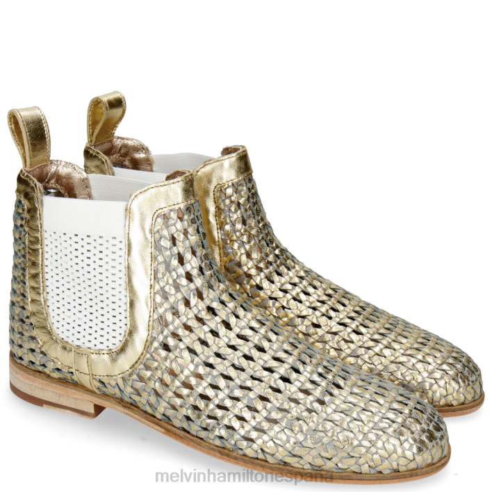 susana 10 mujer Melvin & Hamilton oro JRT41142 botines