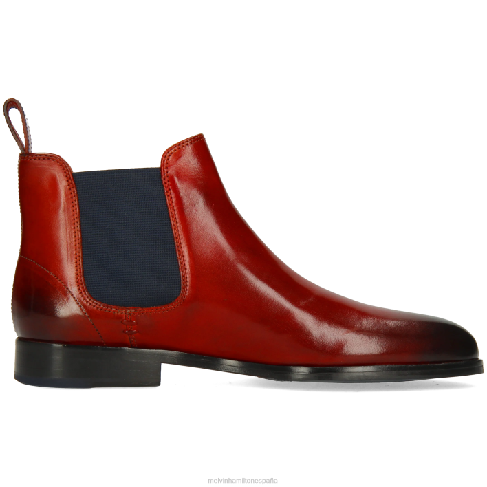 susana 10 mujer Melvin & Hamilton rojo JRT4978 botines